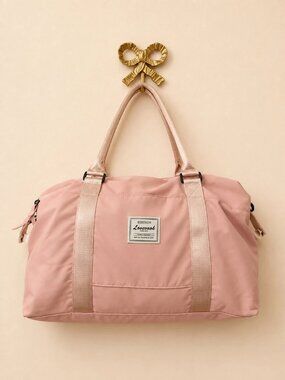 Lovevook Pink Weekender Duffel Travel Carry On Bag NWOT